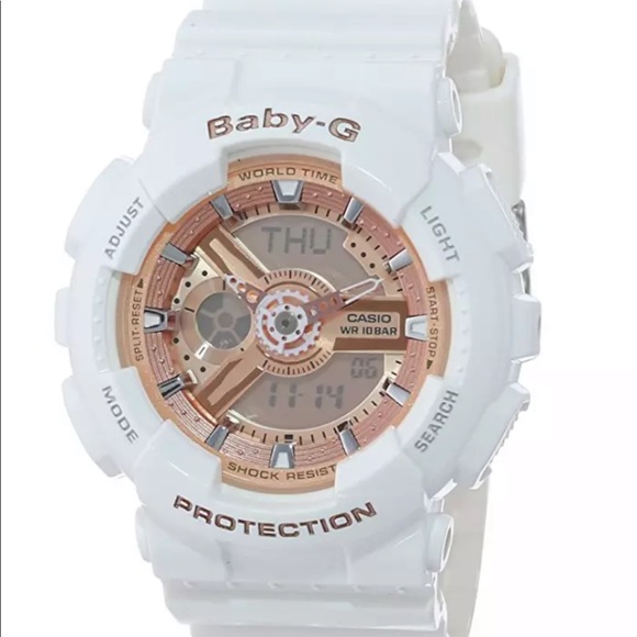 Baby-g Casio White Women’s Watch